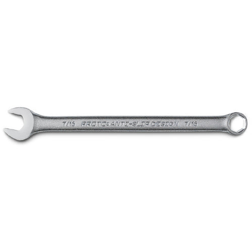 Proto Satin Combination Wrench 7/16″ - 6 Point - Exact Industrial Supply