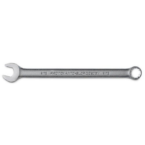 Proto Satin Combination Wrench 9/16″ - 12 Point - Exact Industrial Supply