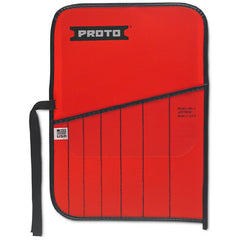 Proto Red Canvas 7-Pocket Tool Roll - Exact Industrial Supply