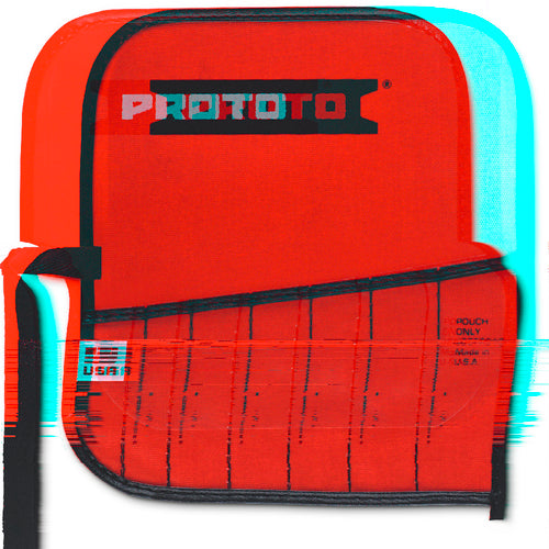 Proto Red Canvas 7-Pocket Tool Roll - Exact Industrial Supply