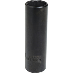 Proto 3/8″ Drive Deep Black Oxide Socket 11/16″ - 12 Point - Exact Industrial Supply