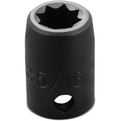 Proto 3/8″ Drive Impact Socket 5/16″ - 8 Point - Exact Industrial Supply