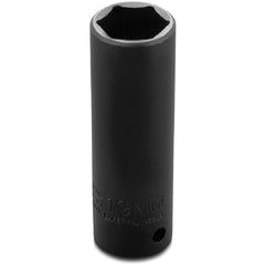 Proto 3/8″ Drive Thin Wall Deep Impact Socket 18 mm - 6 Point - Exact Industrial Supply
