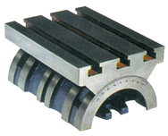 Adjustable Angle Plate Tilt Table - 7 x 10"; 5" Overall Height - Exact Industrial Supply