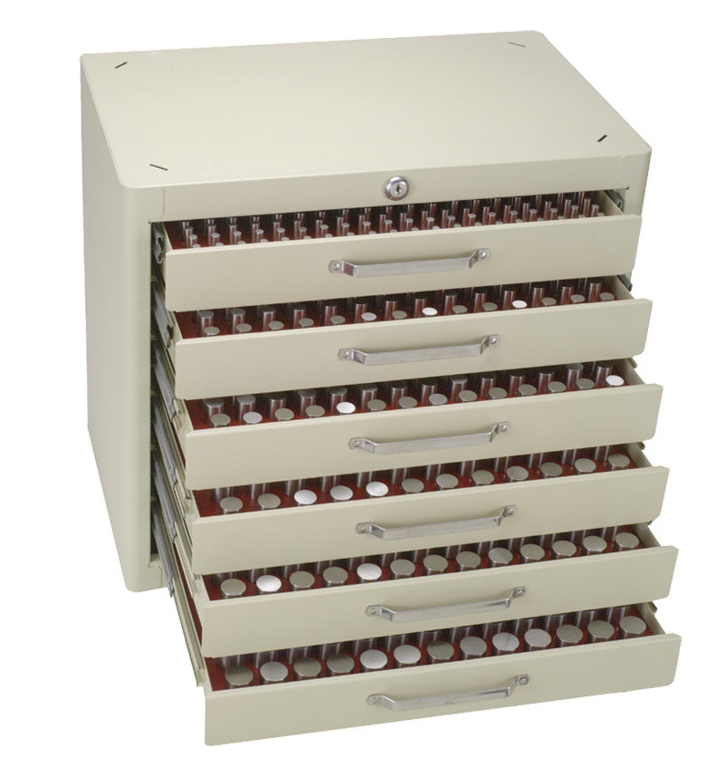 .251 to .832 - Minus (No Go) Fit - 4-Drawer Unit Gage Pin - Exact Industrial Supply