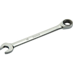 Proto Full Polish Combination Non-Reversible Ratcheting Wrench 9/16″ - 12 Point - Exact Industrial Supply