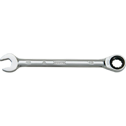Proto Full Polish Combination Non-Reversible Ratcheting Wrench 14 mm - 12 Point - Exact Industrial Supply
