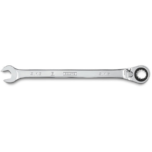 Proto Full Polish Combination Reversible Ratcheting Wrench 5/16″ - 12 Point - Exact Industrial Supply