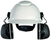 Cap Mounted Earmuffs - Exact Industrial Supply