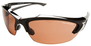 Polarized Copper Lens- Fog/Scratch Resis- Black 1/2 Frame - Exact Industrial Supply