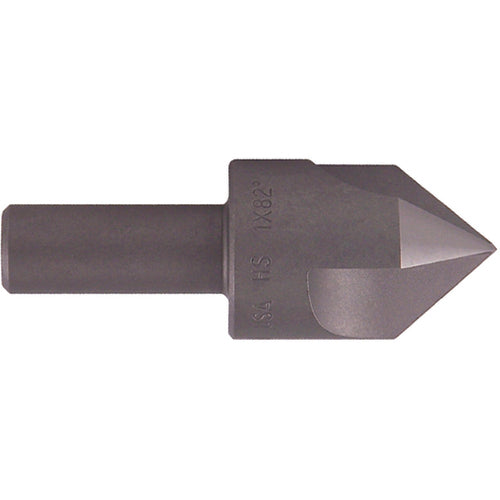 1/4 × 100 DEG 3FL CARBIDE C/SINK - Exact Industrial Supply