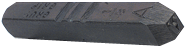 Young Bros Letter Stamps A - Z -- 5/8'' Type Size-Heavy Duty-27 Pieces per Set - Exact Industrial Supply