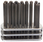 Spellmaco Transfer Punch Set -- 1 - 13mm x .5mm - Exact Industrial Supply