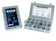 Grade 5 Coarse Hex Cap Assortment - 1/4 thru 3/8 Dia - Exact Industrial Supply