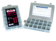 Combo Drive Sheet Metal Screw Kit - 6 thru 14 Dia - Exact Industrial Supply