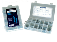 Cotter Pin Assortment - 1/16 thru 3/16 Dia - Exact Industrial Supply