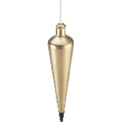 Model 912BR–12 oz - Brass Plumb Bob - Exact Industrial Supply