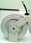 #22450 - 3/8" x 50 Feet - Retractable Hose Reel - Exact Industrial Supply