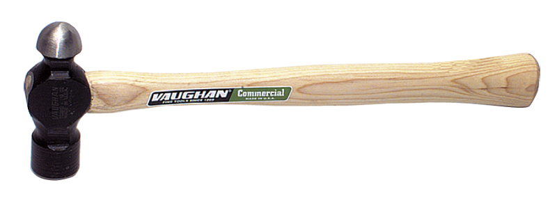 Ball Pein Hammer -- 48 oz; Hickory Handle - Exact Industrial Supply