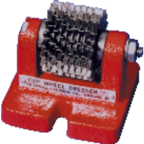 Regular Snagging Cup Wheel Dresser Replacement Cutter Set - use on wheels - Exact Industrial Supply