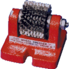 Regular Snagging Cup Wheel Dresser Replacement Cutter Set - use on wheels - Exact Industrial Supply