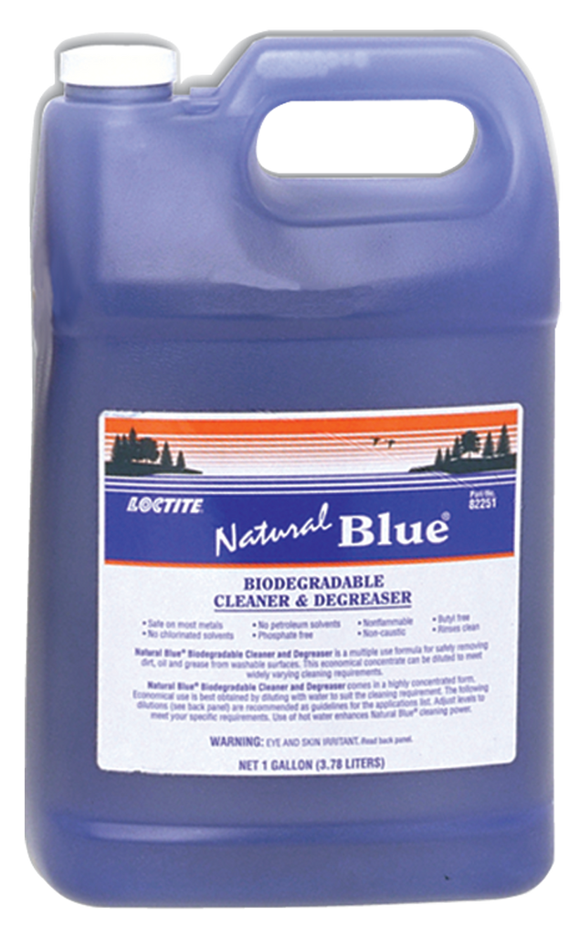 Natural Blue Cleaner and Degreaser - 1 Gallon - Exact Industrial Supply