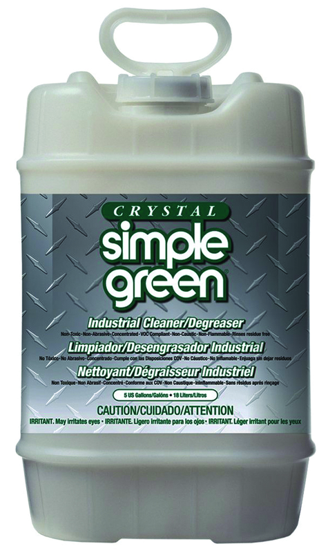 Crystal Simple Green Industrial Cleaner & Degreaser - 5 Gallon - Exact Industrial Supply
