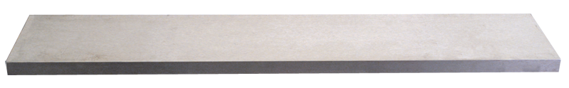 18 x 3/8 x 2 - Oversize Oil Hardening Flat Stock - Exact Industrial Supply