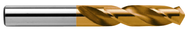 7/16 Dia. X 3-7/16 OAL - Short-length-Drill -TiN Coated - Exact Industrial Supply