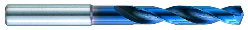 L9602 7.5mm Aqua Ex Jobber Length Carbide Drill - Exact Industrial Supply
