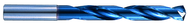 L9607 9/16 Aqua Ex 5xD Carbide Drill Oil Hole - Exact Industrial Supply