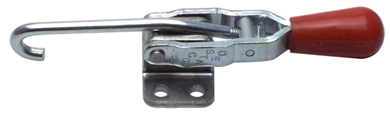 #381 Hook Pull Action Hook Style; 1;000 lbs Holding Capacity - Toggle Clamp - Exact Industrial Supply