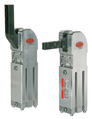 Pneumatic Enclosed Clamp - #81L20-14100 Vertical Arm - 708 in-lbf Maximum Holding Torque - Exact Industrial Supply