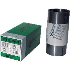 Steel Shim Stock Roll - 6″ × 100″ (0.007″ Thickness) - Exact Industrial Supply