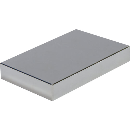 MAG-MATE Nickel Plated Rare Earth Magnet 0.25″Th × 0.50″Wd × 2.00″Lg, 35 MgO - Exact Industrial Supply