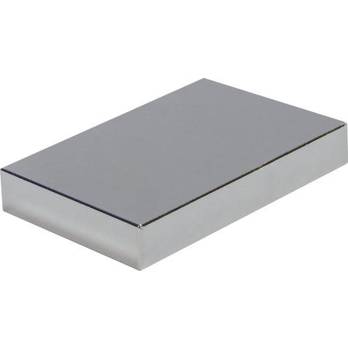 MAG-MATE Nickel Plated Rare Earth Magnet 0.18″Th × 1.00″Wd × 1.50″Lg, 35 MgO - Exact Industrial Supply