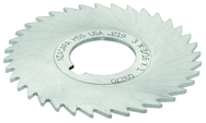 4 x 1/32 x 1-1/4 - HSS - Concave Slitting - 40T - TiCN Coated - Exact Industrial Supply