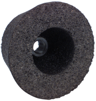 5/3 - 3/4 x 2 x 5/8-11" - Aluminum Oxide (A) / 24P Type 11 Snag Wheel - Exact Industrial Supply
