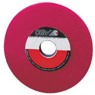 8 x 1/2 x 1-1/4" - Ceramic (RA) / 46J/K Type 1 - Surface Grinding Wheel - Exact Industrial Supply