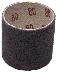 1/2 x 3/4'' - 120 Grit - A/O Resin Bond Abrasive Band - Exact Industrial Supply