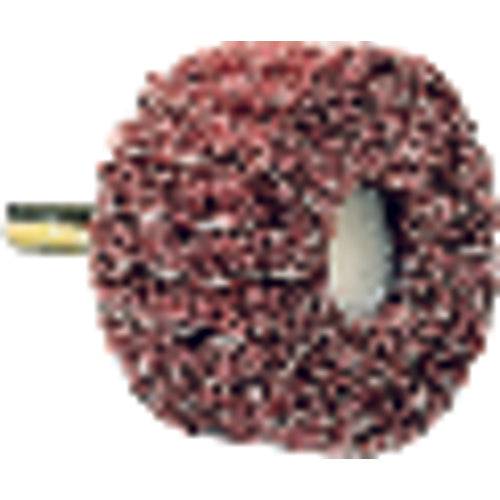 2″ × 1″ × 1/4″-180 Grit - BriteRite Mounted Flap/Buff Wheel Alt mfg # 898003