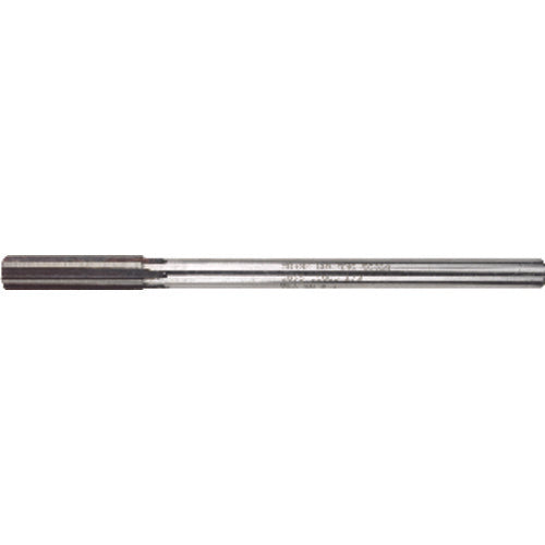 #10 Dia. 6-Flute, Round Shank, Straight Flute, HSS, 5″ OAL Chucking Reamer Series/List #1655 - Exact Industrial Supply
