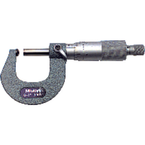 0-1″ Measuring Range-0.0001″ Graduation - Ratchet Thimble - Carbide Face - Digital Ball Anvil & Spindle Micrometer - Exact Industrial Supply