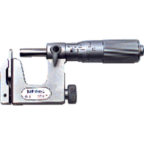 0-1″ Measuring Range-0.0001″ Graduation - Friction Thimble - Carbide Face - Multi- Anvil Micrometer - Exact Industrial Supply