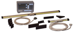 Digital Readout System - #174-173PM2K; 2-Axis; 12 x 36'' Series ABS-AOS; For Milling Applications - Exact Industrial Supply