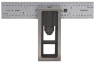 #599-555-1 - 4'' - 16R Graduation - Chrome - Double Square - Exact Industrial Supply