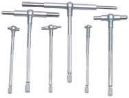 #52-470-006 - 6 Pieces - 5/16 to 6'' Measuring Range - Telescoping Gage Set - Exact Industrial Supply