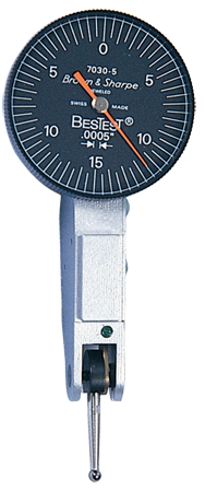 .030 Range - .0005 Graduation - Horizontal Dial Test Indicator Kit - Exact Industrial Supply