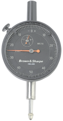 1 Total Range - 0-100 Dial Reading - AGD 2 Dial Indicator - Exact Industrial Supply