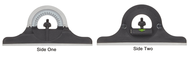 Reversable 6-Protractor Head - Combination Componant - Exact Industrial Supply